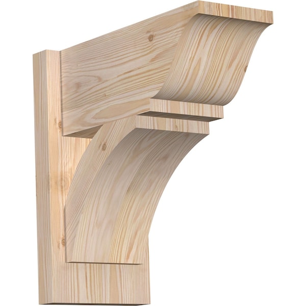 Ekena Millwork Thorton Traditional Smooth Outlooker, Douglas Fir, 7 1/2"W x 16"D x 16"H OUT08X16X16THR01SDF - main